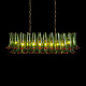 подвесная люстра loft it lilou 10600/1200r green red