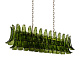 подвесная люстра loft it lilou 10600/1200r olive