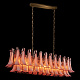 подвесная люстра loft it lilou 10600/1200r pink