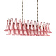 подвесная люстра loft it lilou 10600/1200r pink