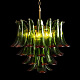 подвесная люстра loft it lilou 10600/600 green red