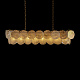подвесная люстра loft it lolly 10492/1200r champagne