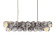 подвесная люстра loft it lolly 10492/1200r smoke