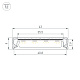 профиль arlight sl-line-4009-2000 anod (алюминий) 063908