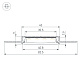профиль arlight sl-linia40-fantom-2000 anod (алюминий) 063907