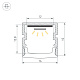 профиль arlight fantom-bent-w16-top-2000 anod (алюминий) 064488