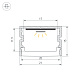 профиль arlight fantom-bent-w21-side-2000 anod (алюминий) 064492