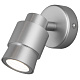 спот eurosvet plat 20125/1 led серебро