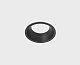 встраиваемый светильник italline it06-6037 black 4000k