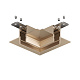 соединитель для шинопровода denkirs shine prime hide tr4905-cp