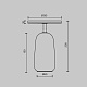 настольная лампа maytoni umbra mod522tl-l6bg3k
