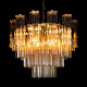 подвесная люстра loft it murano 10580/600 champagne