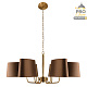 подвесная люстра loft it hilton 10527/6 brass