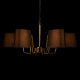 подвесная люстра loft it hilton 10527/6 brass