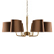 подвесная люстра loft it hilton 10527/6 brass