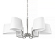 подвесная люстра loft it hilton 10527/6 nickel