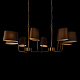подвесная люстра loft it hilton 10527/8 brass