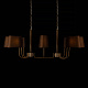 подвесная люстра loft it hilton 10527/8 brass