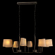 подвесная люстра loft it hilton 10527/8 nickel