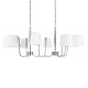 подвесная люстра loft it hilton 10527/8 nickel