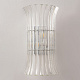 настенный светильник crystal lux cascada ap2 chrome