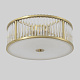 потолочный светильник crystal lux avenue pl4 brass