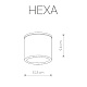 уличный светильник nowodvorski hexa 9564