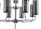 люстра на штанге indigo balletto 13014/12r chrome v000259