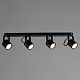спот arte lamp mizar a1311pl-4bk
