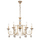 подвесная люстра escada shine 678/6pl gold