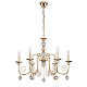 подвесная люстра escada shine 678/6pl gold