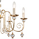 подвесная люстра escada shine 678/6pl gold