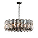 подвесная люстра delight collection d8524p/s black/clear