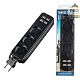удлинитель uniel s-ct3-1,8u black ul-00011137