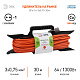 удлинитель силовой эра ufx-1e-3x0.75-30m б0046827