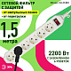 сетевой фильтр эра usf-6es-1,5m-w-box б0037260