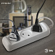удлинитель электрический эра u-3-3m-2x1 б0028355