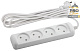 удлинитель электрический эра u-4-3m-2x1 б0028362