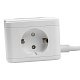 удлинитель uniel s-gcd2-1,5sbu white ul-00011249