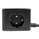 удлинитель uniel s-gcd2-1,5sbu black ul-00011250