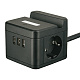 удлинитель uniel s-gcd2-1,5sbuh black ul-00011252