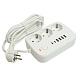 удлинитель stekker home plus hm09-36-02 49979