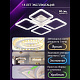 потолочная люстра natali kovaltseva sm led lamps 81448