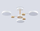 люстра на штанге ambrella light linetech comfort fl4855
