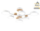 люстра на штанге ambrella light linetech comfort fl4861