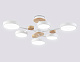 люстра на штанге ambrella light linetech comfort fl4861
