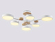 люстра на штанге ambrella light linetech comfort fl4861