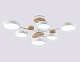 люстра на штанге ambrella light linetech comfort fl4861