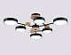 люстра на штанге ambrella light linetech comfort fl4863