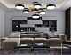 люстра на штанге ambrella light linetech comfort fl4863